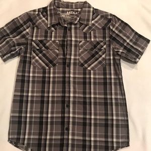♦️ Boys Helix Button Front top Large LN